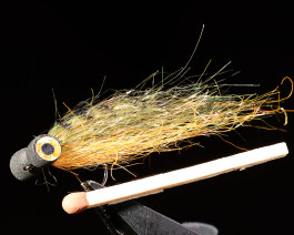 Baitfish ULTRA Sparkle Dubbing, Yellow UVR / 15
